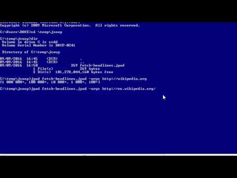 Running JSoup code interactively with JPad