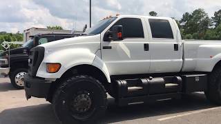 2012 Ford F650 Crew Cab Loaded Diesel Super Truck Beast Full Air Ride Pickup