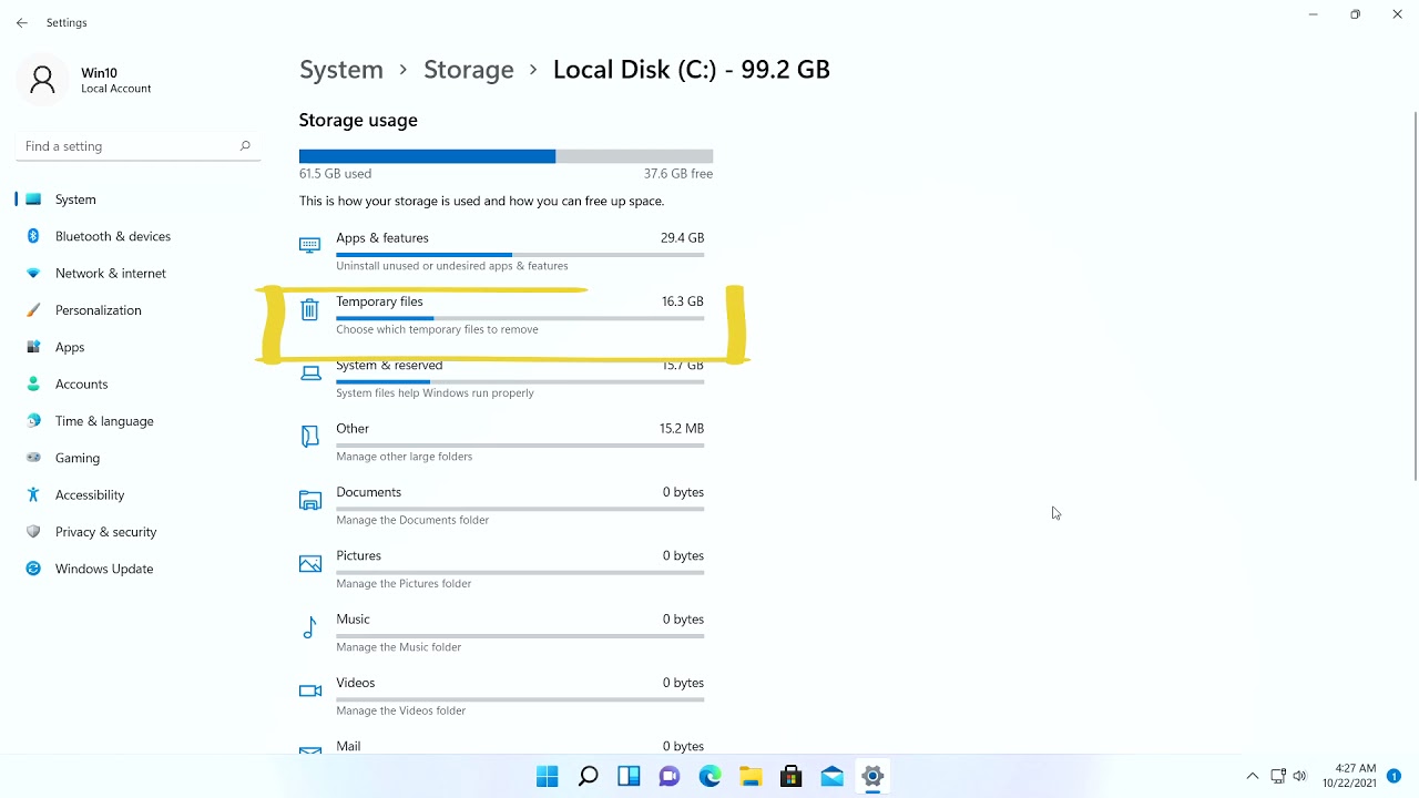 How to Clean up Disk Space in Windows 11 Delete Previous Windows
