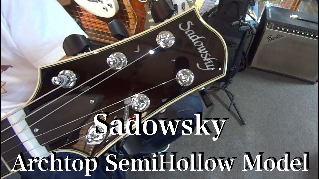 Semi-Hollow/Sadowsky セミアコースティックギター