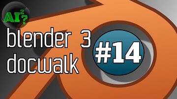 Blender 3 Docwalk #14: User Interface » Splash Screen