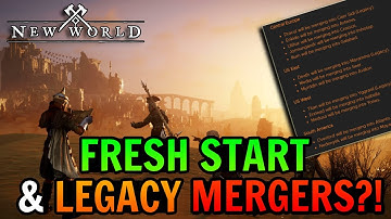 New World Fresh Start & Legacy Server Mergers?!