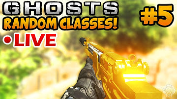 Ghosts Random Classes #5: "MORTAR FIRE!" - COD Ghost Live w/ Unknown Player