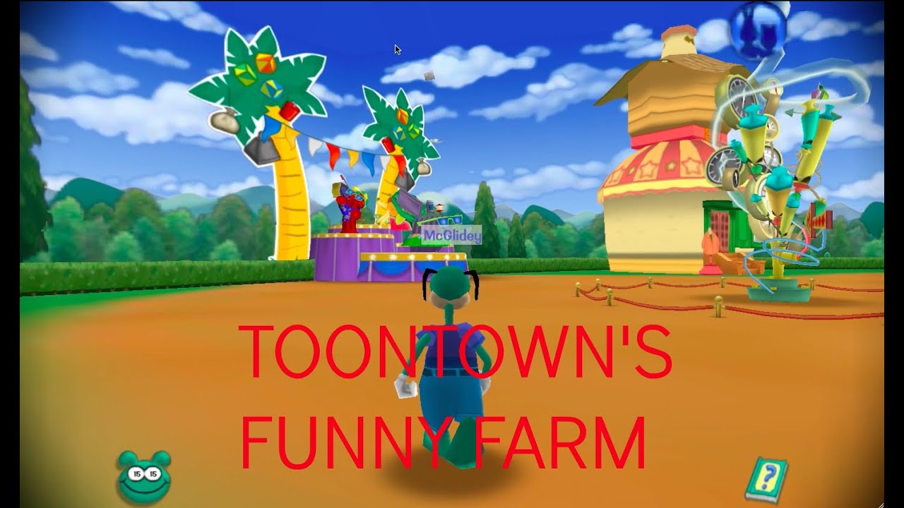 Toontown's Funny Farm Preview/Dowloads YouTube