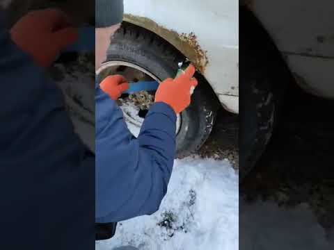 Цепі браслети протиковзання 4шт. на Газель двоскатний, видео 1