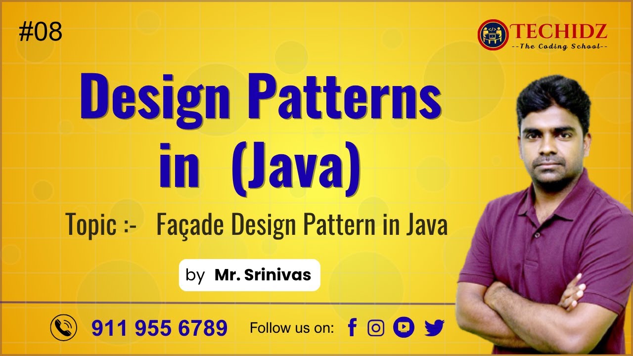 Design Patterns in Java | Façade Design Pattern in Java | TechidZ | By ...