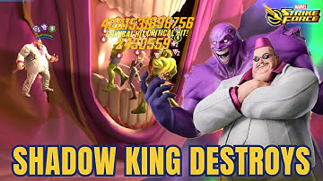 DD7 Node 11 Legendary - Shadow King in DD7 - One Shot - Dark Dimension 7 - Marvel Strike Force