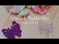 Applique Papillon Dentelle tuto au crochet | Lace Butterfly Crochet easy tutorial