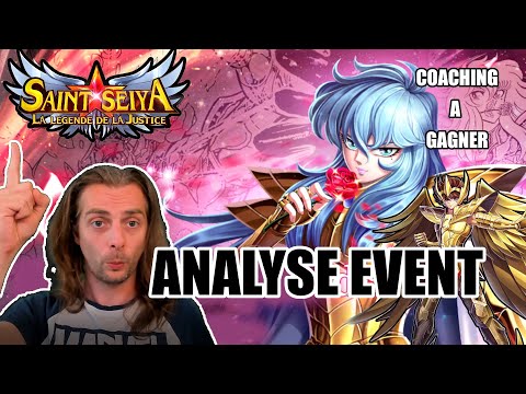 SAINT SEIYA: LEGEND OF JUSTICE : ANALYSE DE L'EVENT APHRODITE! COACHING A GAGNER! CODES
