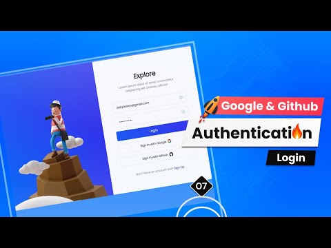 Authentication App with Google & Github Login - Next.js For Beginners [#7] - React Icons