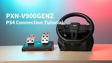 PXN V900 GEN2 Gaming Steering Wheel & PS4 Connection Tutorial. #pxn #tutorial #ps4 #pxnwheel