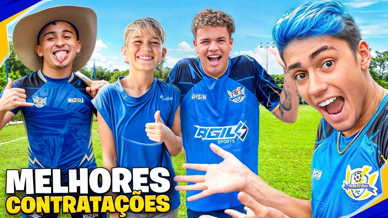 AS MELHORES NOVAS CONTRATAÇÕES DA TROPA DO RAIO! *só tem craque*