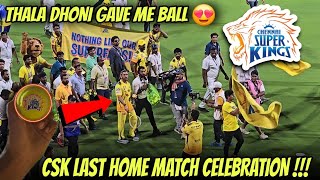 Dhoni Gave Me A Ball 😱 Stadium Experience CSK VS RR Vlog 🔥| IPL 2024
