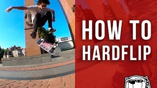 Видео школа скейтбординга - Hardflip [15 серия]