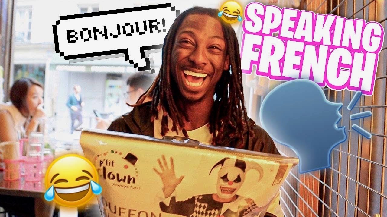 Trying to speak french for the entire day! - YouTube