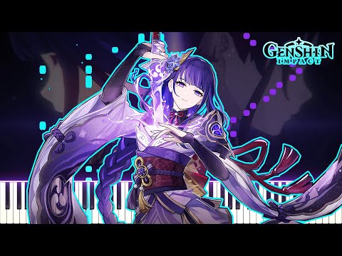 《原神》角色演示-「雷电将军：净土裁断」背景音乐 - 陳致逸