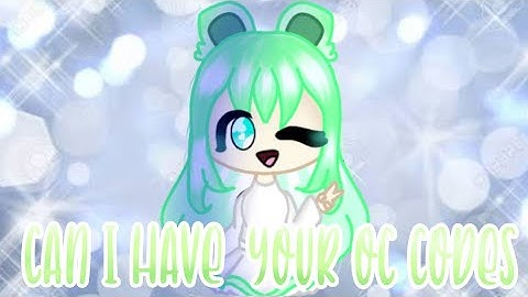 Can I have your Oc codes?