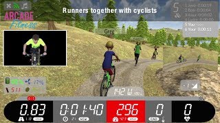 Arcade Fitness - Indoor Cycling and Running app Trailer screenshot 5