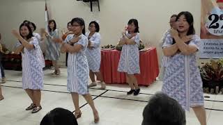 Lines Dance Yesus Kekasih Jiwaku ... Aku disayang Tuhan