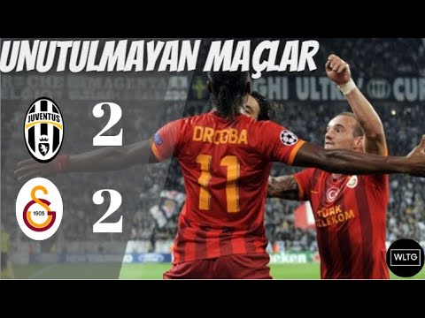 Juventus 2-2 Galatasaray Maç Özeti-Türkçe Spiker Geniş Özet - Şampiyonlar Ligi - Unutulmayan Maçlar