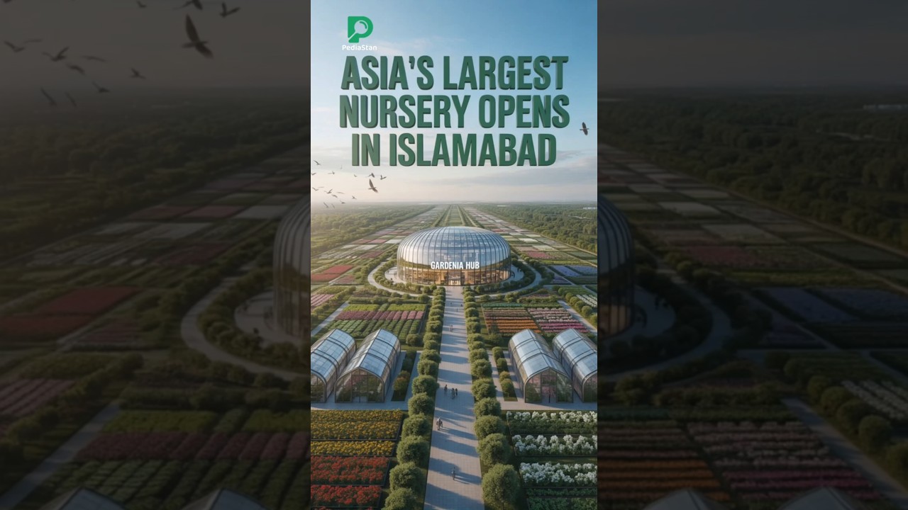 Inside Pakistan’s Massive Gardenia Hub — Asia’s Largest Urban Green Project!