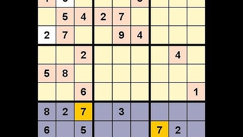 How to Solve Los Angeles Times Sudoku Expert February 8, 2021