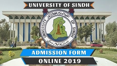 Sindh University Admission Form Online Registration | University of Sindh | 2020
