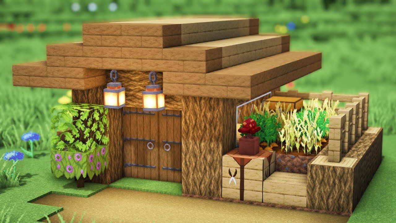 Minecraft: How to Build a Small Starter House | Easy Survival Tutorial ...