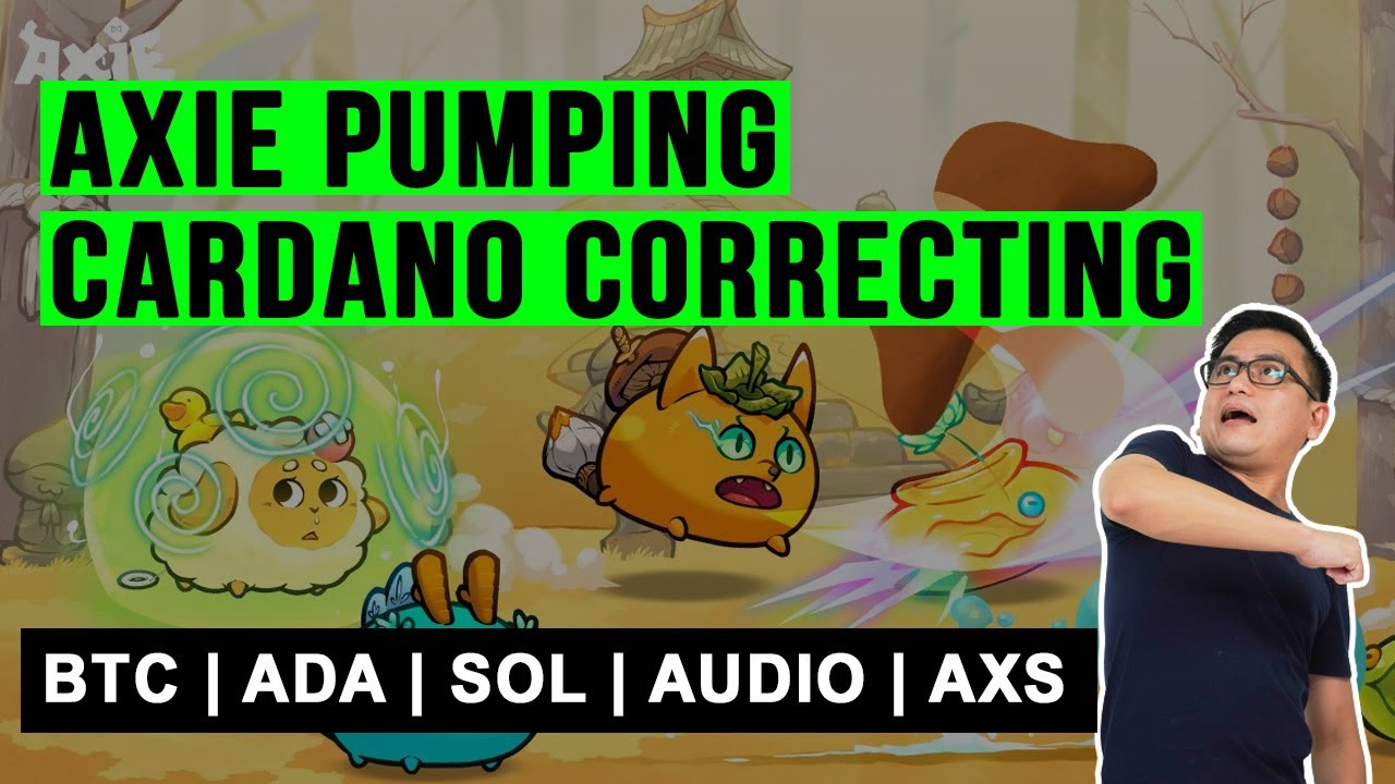 AXIE PUMPING, CARDANO CORRECTING. WHAT IS HAPPENING? | ADA | SOL | AUDIO | AXS | BTC | BTC.D