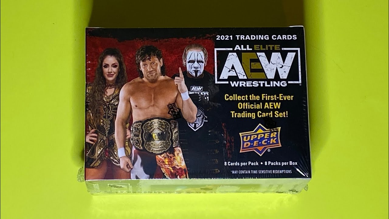 2021 Upper Deck AEW!!! All Elite Wrestling! Blaster box