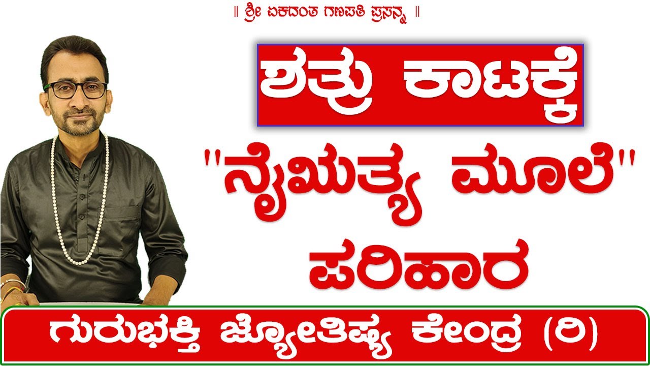 Enemy Problem - South West Corner Remedy | KaliSuta PraveenGuruji | GuruBhakti Jyotish | Simple Tips