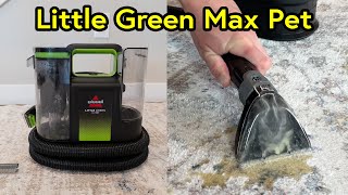 Bissell Little Green Max Pet 3860 Stain and Carpet Cleaner Review