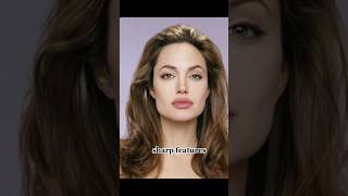 soft features vs  sharp features