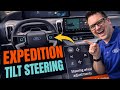 2025+ Ford Expedition Steering Wheel Adjustment Tutorial (Power Tilt & Telescope)