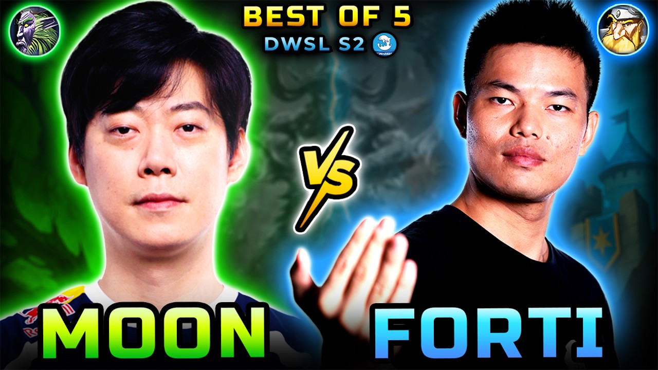 Moon vs Fortitude (Bo5) DWSL S2 🐬 DAY 34