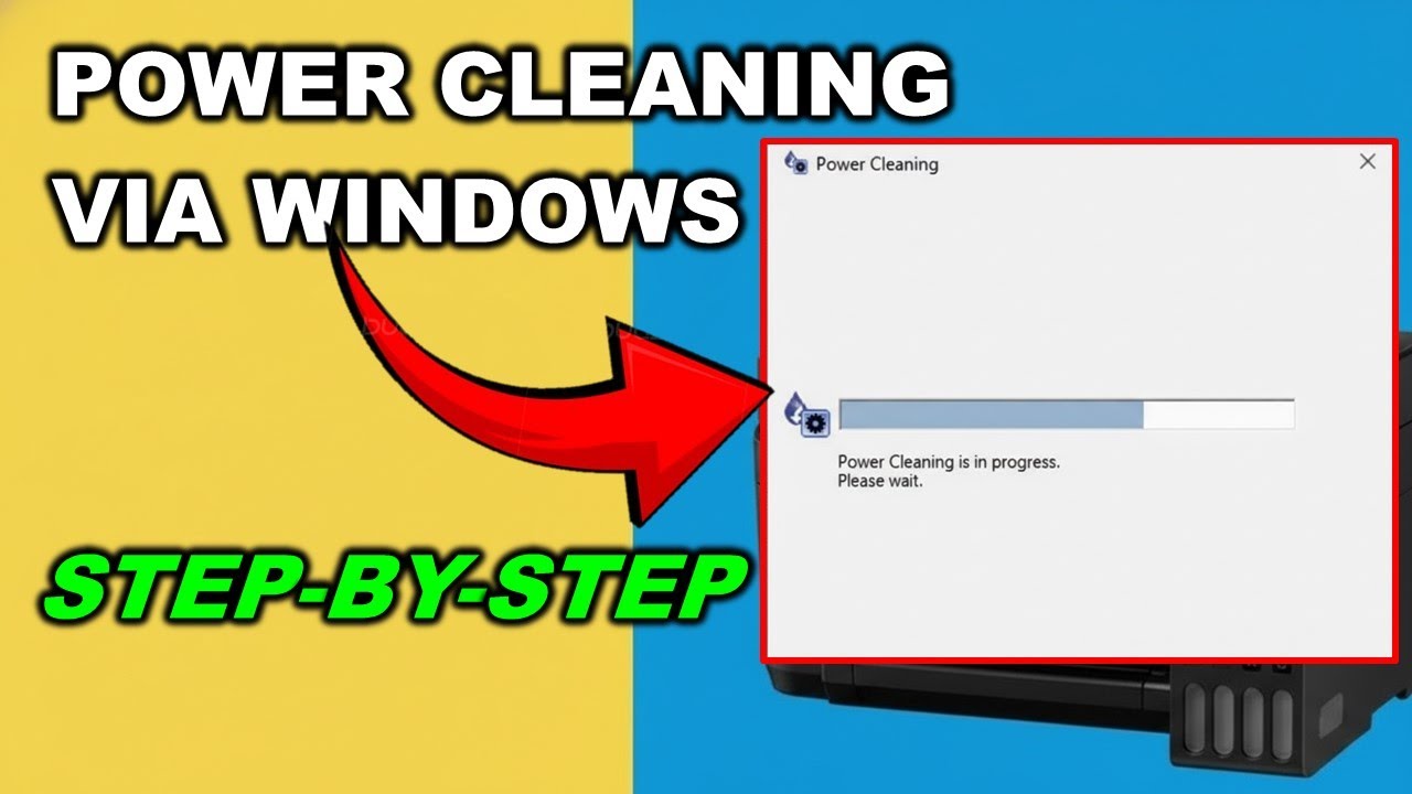 How to Clean an Epson Printer When Regular Cleaning Doesn’t Work | Power Cleaning Guide