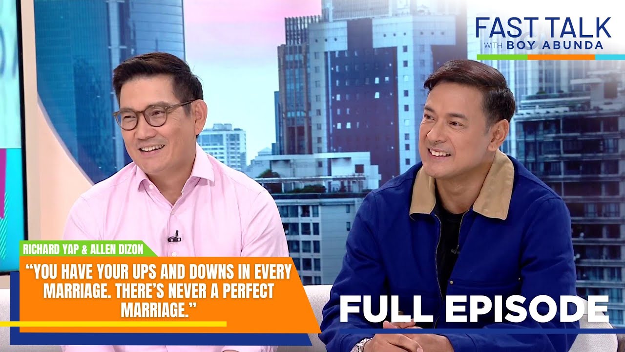 Fast Talk with Boy Abunda: Richard Yap at Allen Dizon, ang hot dads ng showbiz! (Full Episode 573)