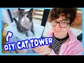 Building a diy cat tower