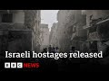 Red Cross says two more hostages released from Gaza - BBC News