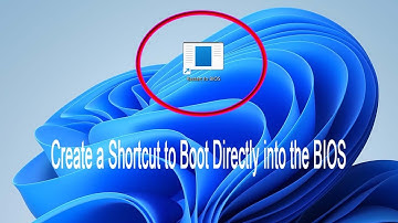 How to Create a Shortcut to Boot Directly into the BIOS From Windows 11/10.