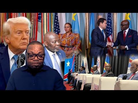 FM 26 6 25 ACCORD DE PAIX TROMP DANS LA JOIE VITAL KAMERHE QUITTE L UNION SACREE 