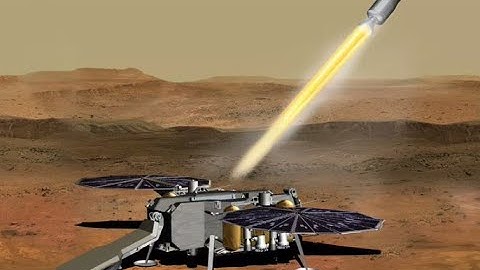 NASA Mars Cartoon Mars Ascent Vehicle MAV