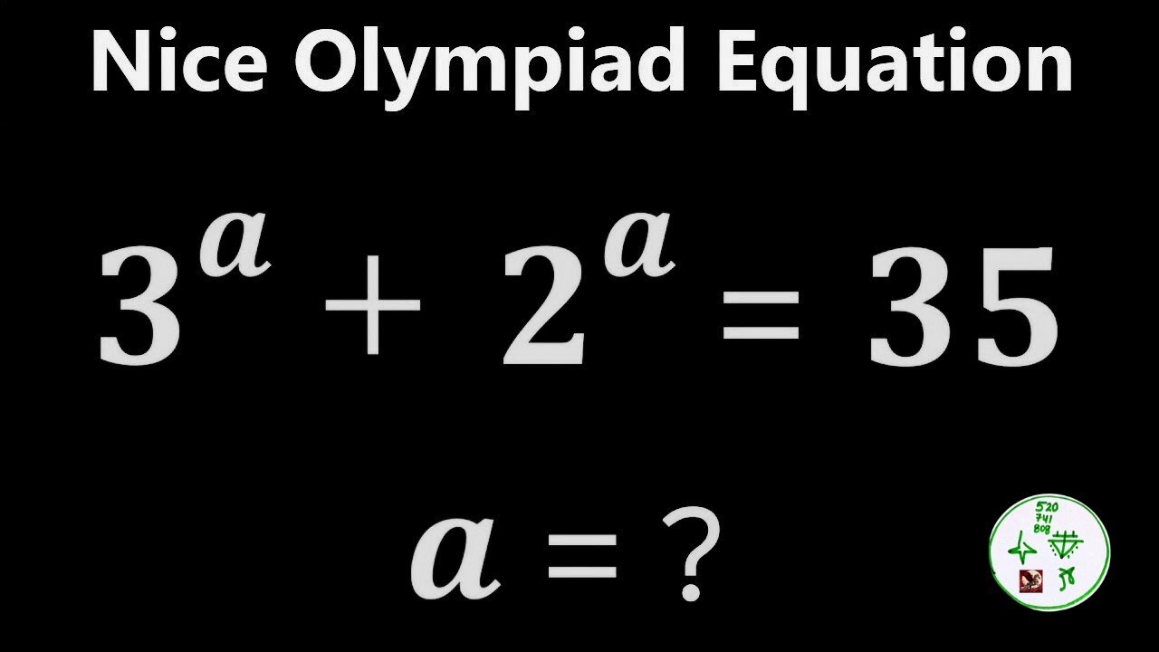 Math Olympiad | A Nice Olympiad Equation | Solving Advanced Math ...