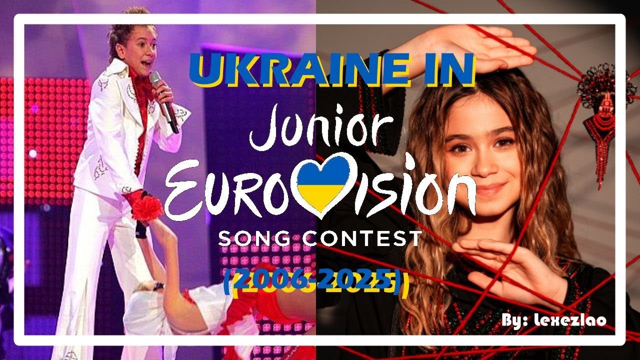 Ukraine in junior eurovision all songs (2006-2025) Всі пісні з України