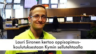 Lauri Sironen - Oppisopimuskoulutus 2019-2021 - Upm Kymin Sellutehdas