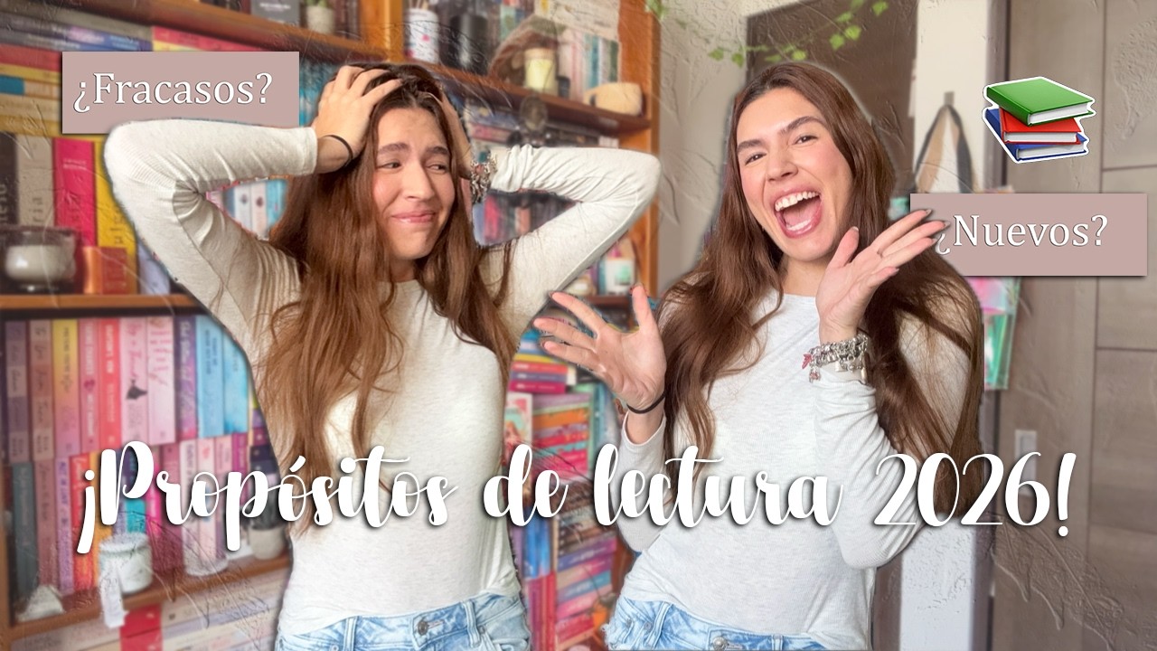 ¡MIS PROPÓSITOS DE LECTURA DEL 2026! 📚😶‍🌫️ | Mariana Booker