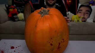 ASMR Pumpkin Carving (No Talking)