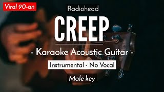 Creep - Radiohead (Karaoke Accoustic | Low key Version)