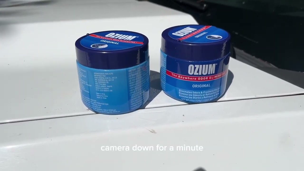 Ozium Smoke & Odors zRHXS Eliminator Gel Home Review