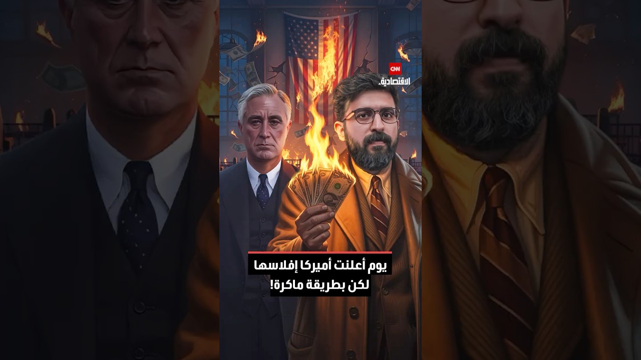 ⁣يوم أعلنت أميركا إفلاسها لكن بطريقة ماكرة!